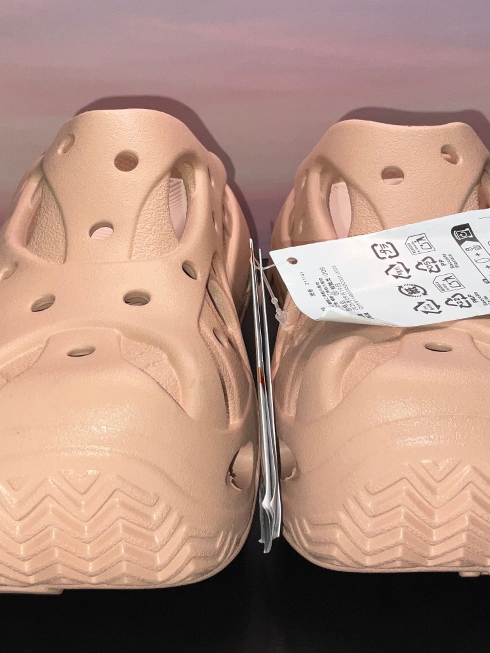 Crocs Caged Platform Clogs in Pink Caramel. US Women’s 8/EU 38-39. NWT